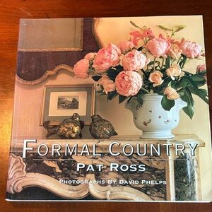 Formal Country Book, Softcover, By Pat Ross, very good condition